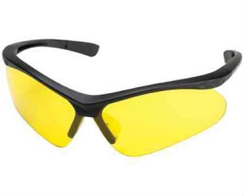 Champion Traps And Targets Glasses Adult Std YELLO With Black Frame